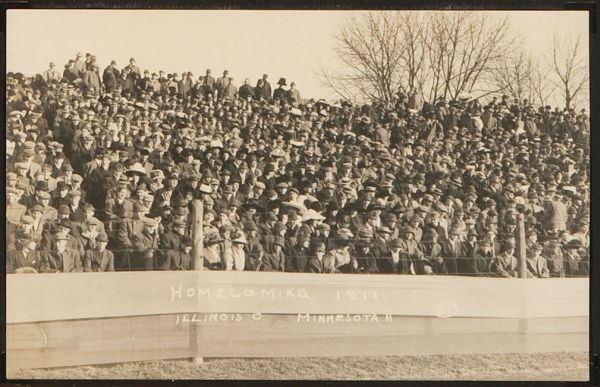 PC 1910 Real Photo Homecoming 1911